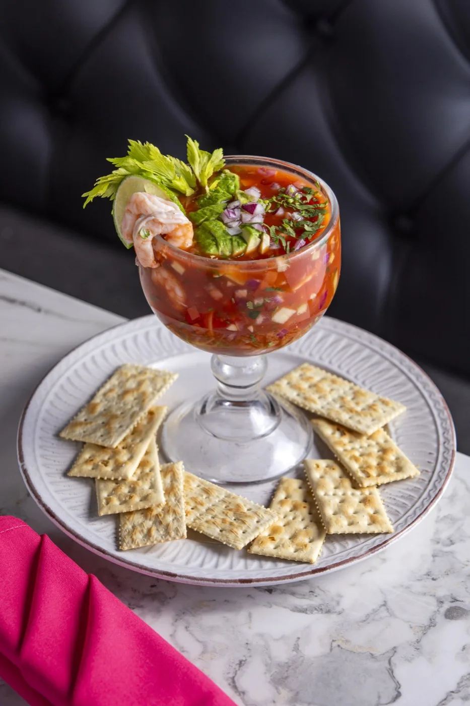 King Corona shrimp cocktail